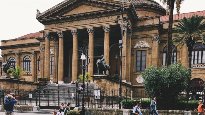 Das Teatro Massimo ist das größte Opernhaus Italiens. Quelle: RP